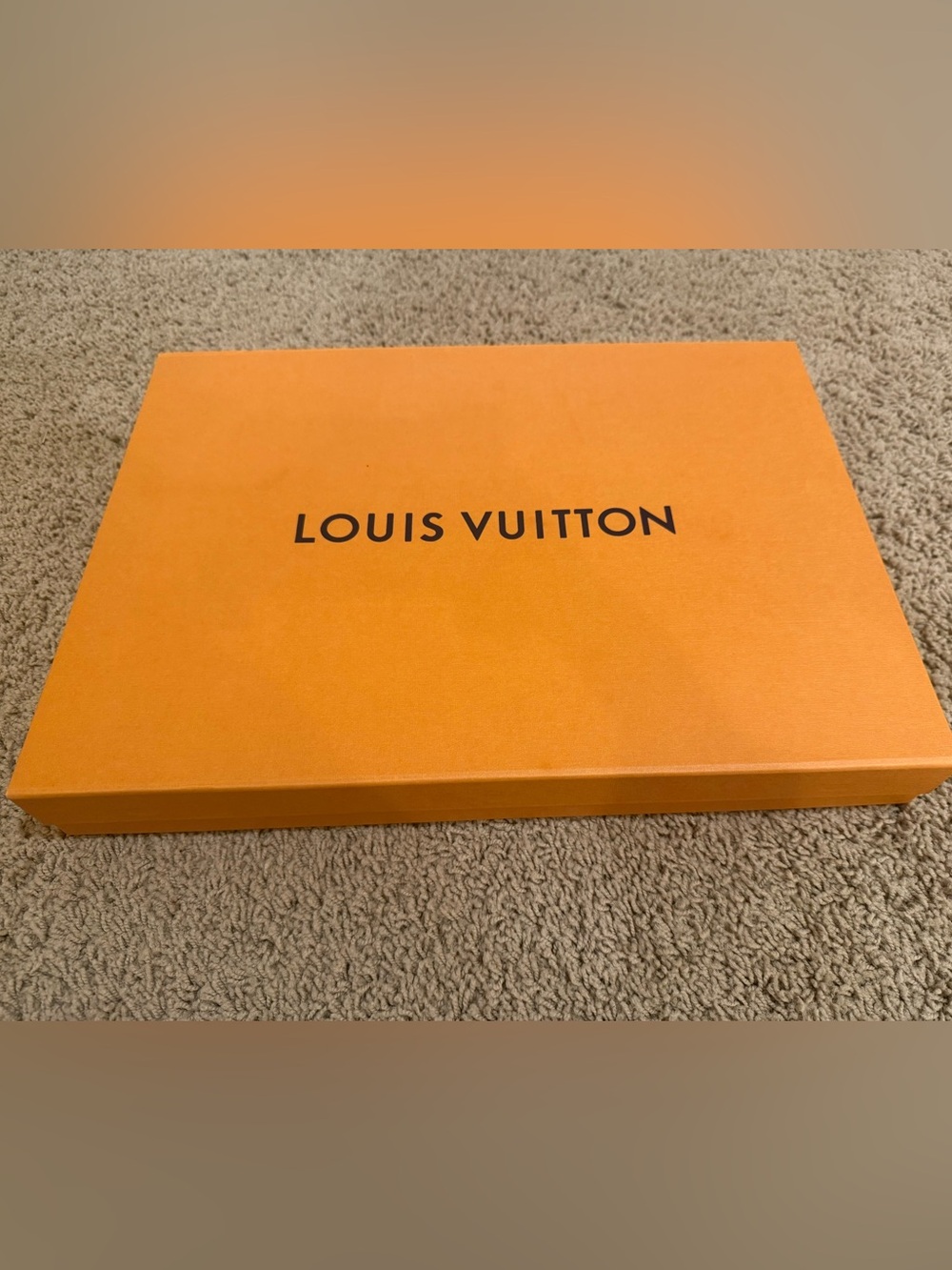 Louis Vuitton Large Magnetic Gift Box With Authentic Ribbon